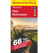 Road Maps MARCO POLO Freizeitkarte 31 Pfalz, Rheinhessen 1:115.000 Mairs Geographischer Verlag Kurt Mair GmbH. & Co.
