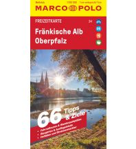 Straßenkarten Deutschland MARCO POLO Freizeitkarte 34 Fränkische Alb, Oberpfalz 1:100.000 Mairs Geographischer Verlag Kurt Mair GmbH. & Co.