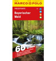 Road Maps Germany MARCO POLO Freizeitkarte 37 Bayerischer Wald 1:110.000 Mairs Geographischer Verlag Kurt Mair GmbH. & Co.