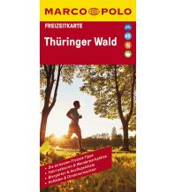 MARCO POLO Freizeitkarte Thüringer Wald 1:100 000 Mairs Geographischer Verlag Kurt Mair GmbH. & Co.