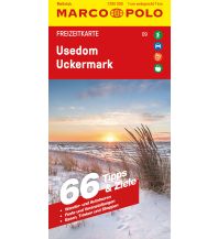 Straßenkarten MARCO POLO Freizeitkarte 9 Usedom, Uckermark 1:100.000 Mairs Geographischer Verlag Kurt Mair GmbH. & Co.