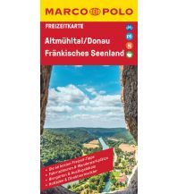 Road Maps MARCO POLO Freizeitkarte Deutschland Blatt 36 Altmühltal, Donau Mairs Geographischer Verlag Kurt Mair GmbH. & Co.