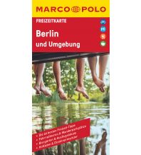 Road Maps MARCO POLO Freizeitkarte Deutschland Blatt 15 Berlin und Umgebung Mairs Geographischer Verlag Kurt Mair GmbH. & Co.