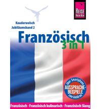 Phrasebooks Reise Know-How Sprachführer Französisch 3 in 1: Französisch, Französisch kulinarisch, Französisch Slang Reise Know-How