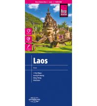Straßenkarten Asien Reise Know-How Landkarte Laos (1:600.000) mit Luang Prabang, Vang Vieng, Vientiane Reise Know-How