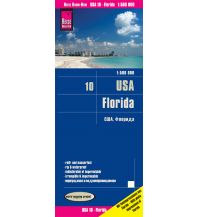 Straßenkarten Nord- und Mittelamerika Reise Know-How Landkarte USA 10, Florida (1:500.000) Reise Know-How