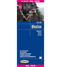 Road Maps Reise Know-How Landkarte Bhutan (1:250.000) Reise Know-How
