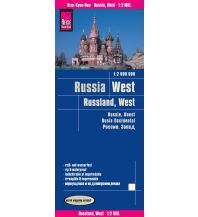 Road Maps Russia Reise Know-How Landkarte Russland West (1:2.000.000) Reise Know-How
