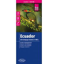 Road Maps South America World Mapping Project Reise Know-How Landkarte Ecuador, Galapagos- Inseln (1:650.000 / 1.000.000). Ecuador, Galapagos-Islands /  Equateur, Iles Galapagos / Ecuador, Islas Galápagos Reise Know-How