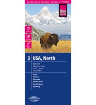 Road Maps North and Central America Reise Know-How Landkarte USA 02, Nord (1:1.250.000) : Idaho, Montana, Wyoming, North Dakota, South Dakota, Nebraska Reise Know-How