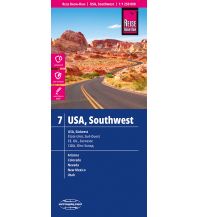 Straßenkarten Nord- und Mittelamerika World Mapping Project Reise Know-How Landkarte USA 07, Südwest (1:1.250.000) : Arizona Colorado Nevada Utah New Mexico Reise Know-How
