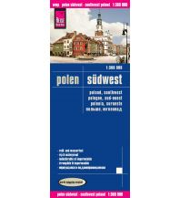 Road Maps World Mapping Project Reise Know-How Landkarte Polen, Südwest (1:360.000) Reise Know-How