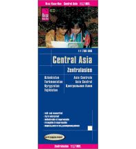 Straßenkarten World Mapping Project Reise Know-How Landkarte Zentralasien (1:1.700.000). Central Asia; Asie centrale; Asia central Reise Know-How