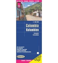 Straßenkarten World Mapping Project Reise Know-How Landkarte Kolumbien (1:1.400.000). Colombia / Colombie Reise Know-How