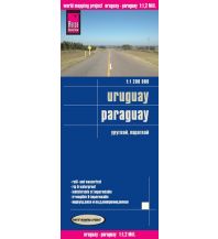 Road Maps World Mapping Project Reise Know-How Landkarte Uruguay, Paraguay (1:1.200.000) Reise Know-How
