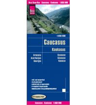 Straßenkarten Reise Know-How Landkarte Kaukasus (1:650.000) : Armenien, Aserbaidschan, Georgien Reise Know-How