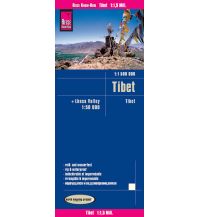 Straßenkarten Reise Know-How Landkarte Tibet (1:1.500.000) und Lhasa-Valley (1:50.000) Reise Know-How