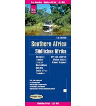 Straßenkarten Namibia Reise Know-How Landkarte Südliches Afrika (1:2.500.000) : Botswana, Lesotho, Mosambik, Namibia, Simbabwe, Südafrika, Swasiland Reise Know-How