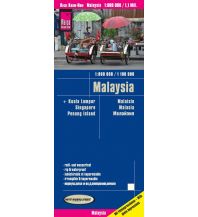 Road Maps Reise Know-How Landkarte Malaysia (West 1:800.000 / Ost 1:1.100.000) Reise Know-How