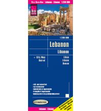 Straßenkarten Reise Know-How Landkarte Libanon (1:200.000) mit Stadtplan Beirut Reise Know-How