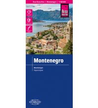 Road Maps Reise Know-How Landkarte Montenegro (1:160.000) Reise Know-How