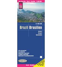 Straßenkarten Reise Know-How Landkarte Brasilien / Brazil (1:3.850.000) Reise Know-How