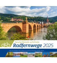 Kalender Deutschlands schönste Radfernwege Kalender 2025 F.A. Ackermann Kunstverlag