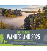 Kalender Deutschland Wanderland - Die schönsten Wanderwege Kalender 2025 F.A. Ackermann Kunstverlag