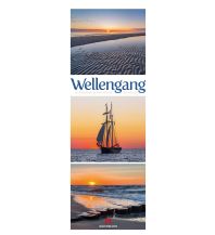 Kalender Wellengang - Ein Spaziergang entlang der Küste Triplet-Kalender 2025 F.A. Ackermann Kunstverlag