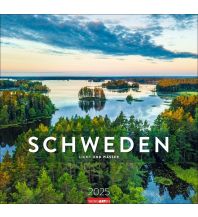 Calendars Schweden Kalender 2025 - Licht und Wasser Athesia Kalenderverlag