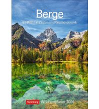 Kalender Berge Wochenplaner 2025 - 53 Blatt mit Zitaten und Wochenchronik Athesia Kalenderverlag