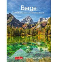 Calendars Berge Wochenplaner 2025 - 53 Blatt mit Zitaten und Wochenchronik Athesia Kalenderverlag