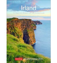 Kalender Irland Wochenplaner 2025 - 53 Blatt mit Zitaten und Wochenchronik Athesia Kalenderverlag