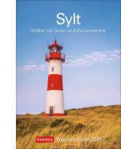 Kalender Sylt Wochenplaner 2025 - 53 Blatt mit Zitaten und Wochenchronik Athesia Kalenderverlag