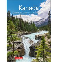 Calendars Kanada Wochenplaner 2025 - 53 Blatt mit Zitaten und Wochenchronik Athesia Kalenderverlag