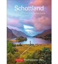 Kalender Schottland Wochenplaner 2025 - 53 Blatt mit Zitaten und Wochenchronik Athesia Kalenderverlag