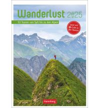 Calendars Wanderlust Wochen-Kulturkalender 2025 - 53 Touren von Sylt bis zu den Alpen Athesia Kalenderverlag