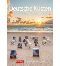 Calendars Deutsche Küsten Wochenplaner 2025 - 53 Blatt mit Zitaten und Wochenchronik Athesia Kalenderverlag
