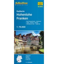 Cycling Maps Bikeline-Radkarte RK-BW02, Hohenlohe, Franken 1:75.000 Verlag Esterbauer GmbH