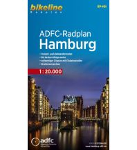 Cycling Maps ADFC-Radplan Hamburg 1:20.000 Verlag Esterbauer GmbH