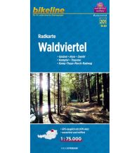 Radkarten Bikeline-Radkarte RK-A03, Waldviertel 1:75.000 Verlag Esterbauer GmbH