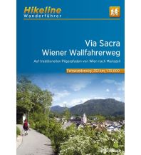 Weitwandern Hikeline-Wanderführer Fernwanderweg Via Sacra 1:35.000 Verlag Esterbauer GmbH