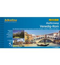 Cycling Guides Bikeline-Radtourenbuch Radfernweg Venedig-Rom 1:75.000 Verlag Esterbauer GmbH