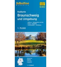 Radkarten Bikeline-Radkarte RK-NDS14, Braunschweig und Umgebung 1:75.000 Verlag Esterbauer GmbH