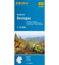 Cycling Maps Bikeline-Radkarte RK-BW09, Breisgau 1:75.000 Verlag Esterbauer GmbH