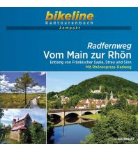 Radführer Bikeline-Radtourenbuch kompakt Radfernweg vom Main zur Rhön 1:50.000 Verlag Esterbauer GmbH