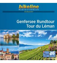 Cycling Guides Bikeline-Radtourenbuch kompakt Genfersee Rundtour/Tour du Léman 1:50.000 Verlag Esterbauer GmbH