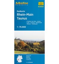 Radkarten Bikeline-Radkarte RK-HES04, Rhein-Main-Taunus 1:75.000 Verlag Esterbauer GmbH