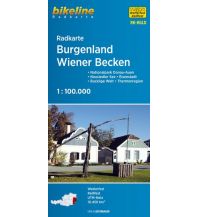 Radkarten Bikeline Radkarte RK-BGLD, Burgenland, Wiener Becken 1:100.000 Verlag Esterbauer GmbH