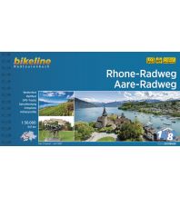 Cycling Guides Bikeline Radtourenbuch Rhone-Radweg, Aare-Radweg 1:50.000 Verlag Esterbauer GmbH